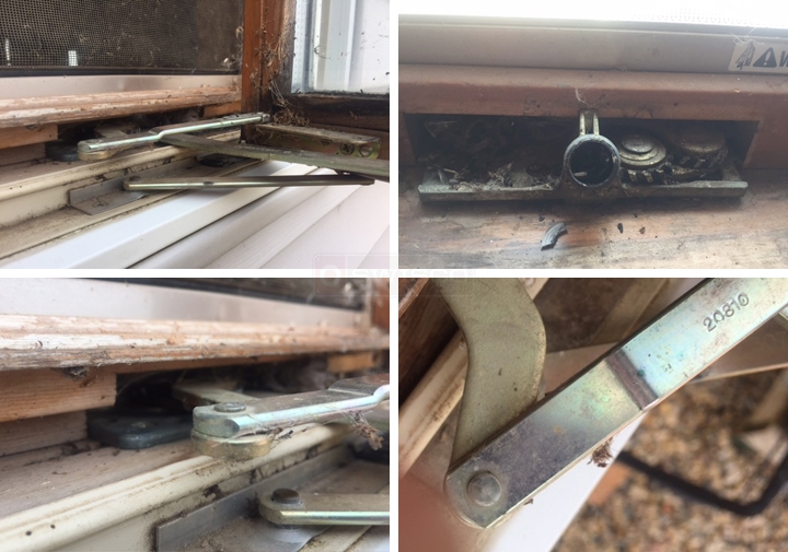 User submitted photos of a window operator.