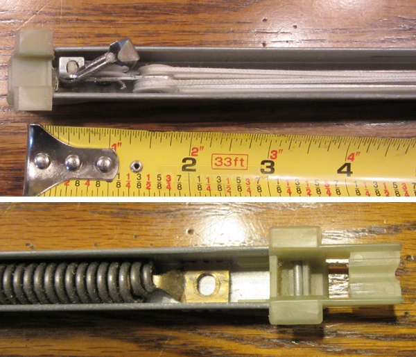 User submitted photos of a window balance.