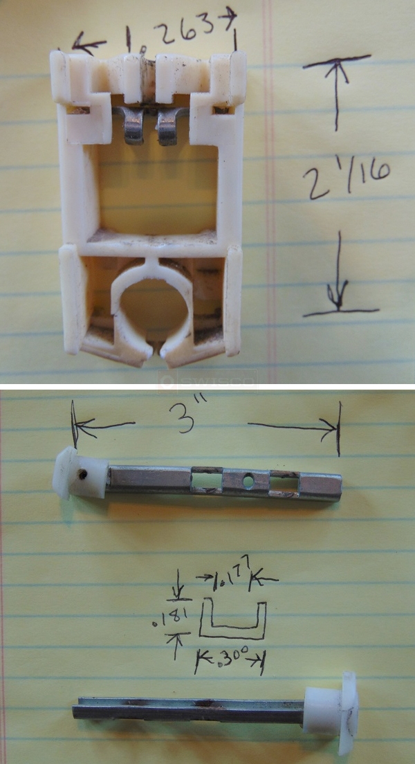 User submitted photos of window hardware.
