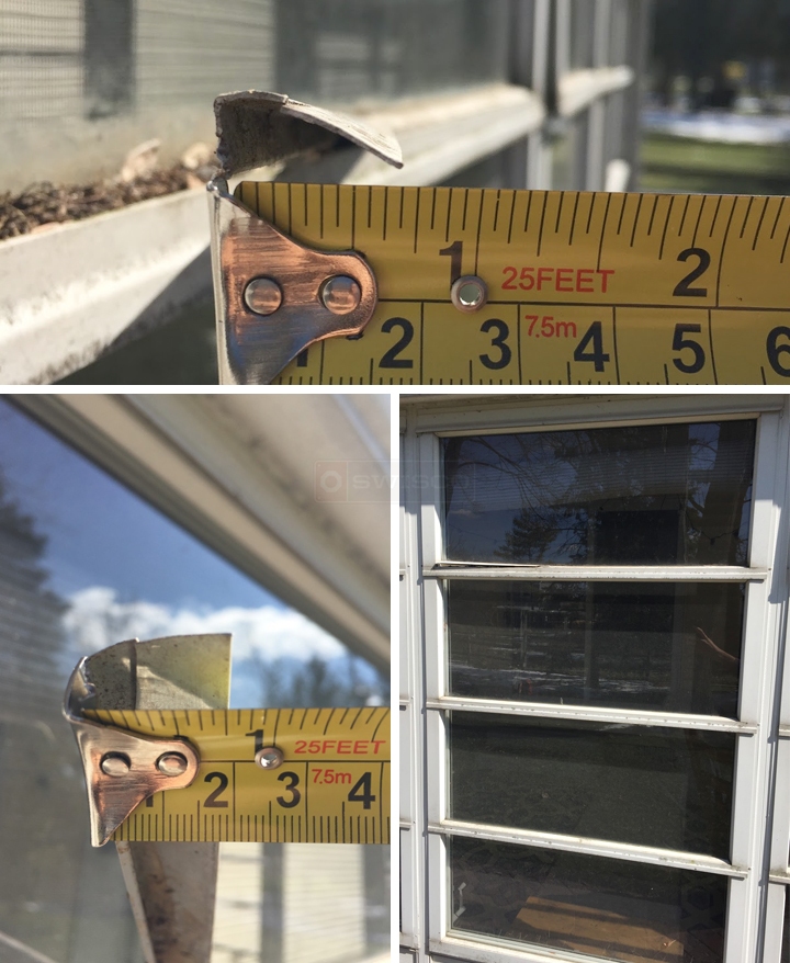 User submitted photos of snap-in glazing.