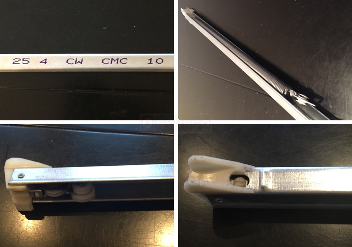 User submitted photos of a window balance.