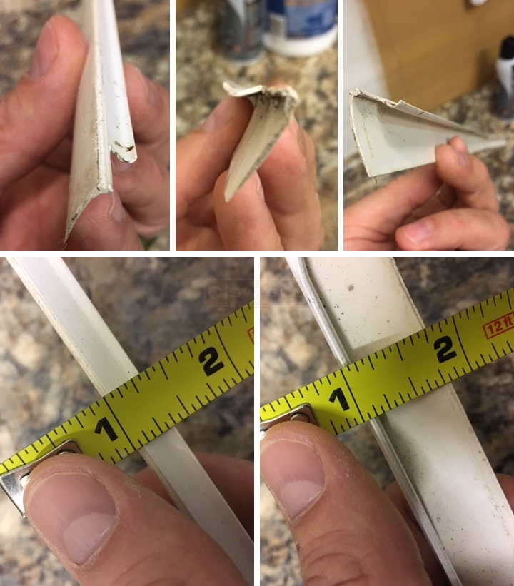 User submitted photos of snap-in glazing.