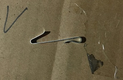User submitted a photo of window hardware.