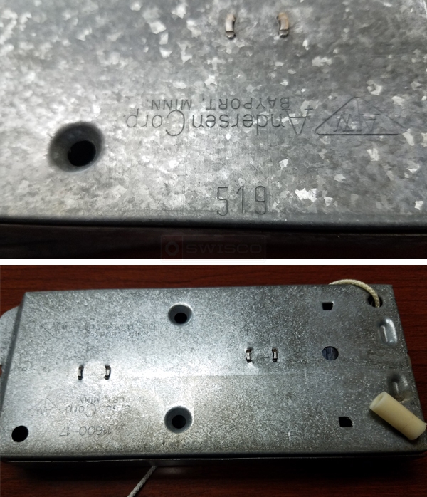 User submitted photos of a window balance.