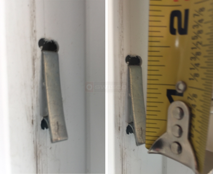 User submitted photos of window hardware.