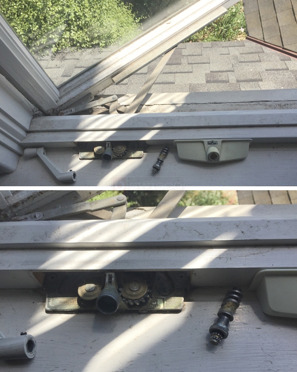 User submitted photos of a window operator.