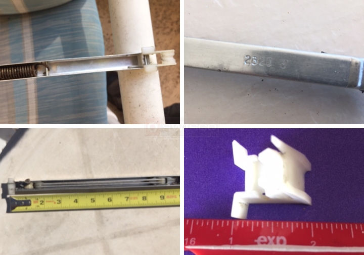User submitted photos of a window balance.