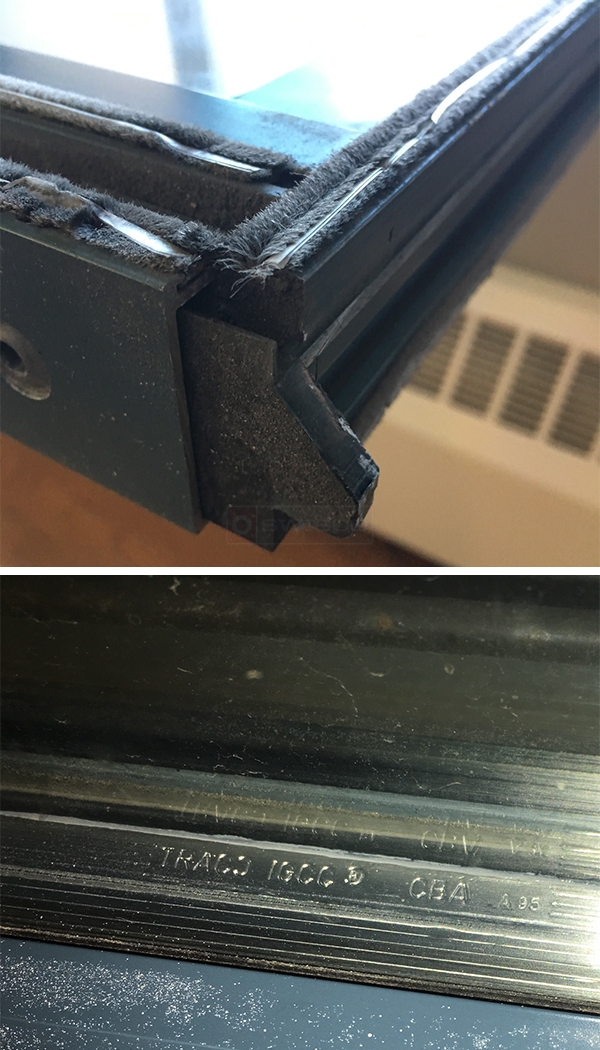 User submitted photos of window hardware.