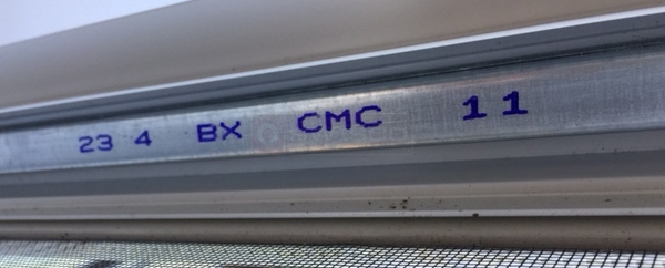 User submitted a photo of a window balance.