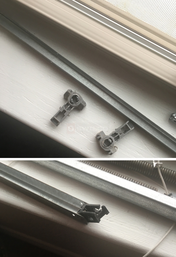 User submitted photos of a window balance.