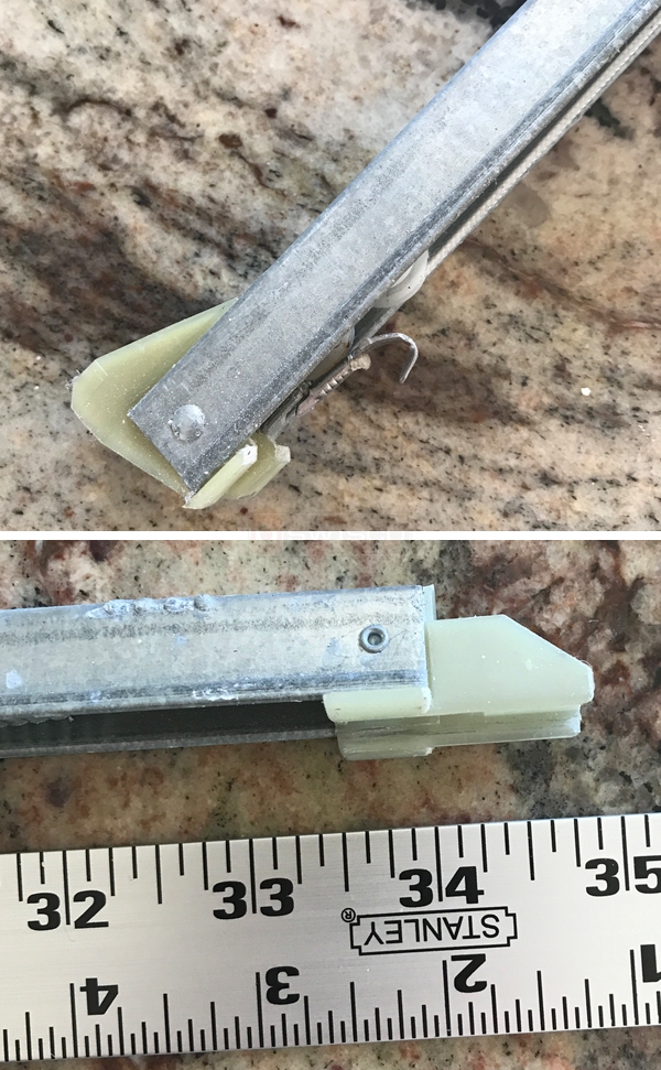 User submitted photos of a window balance.