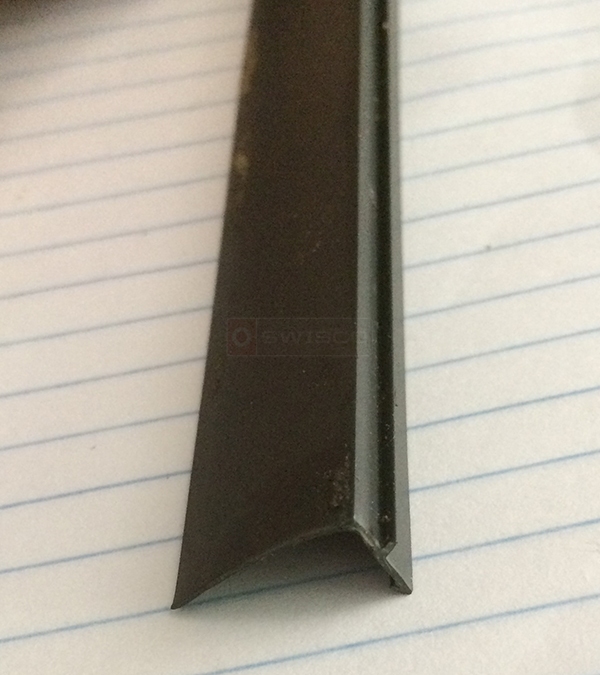 User submitted a photo of snap-in glazing.