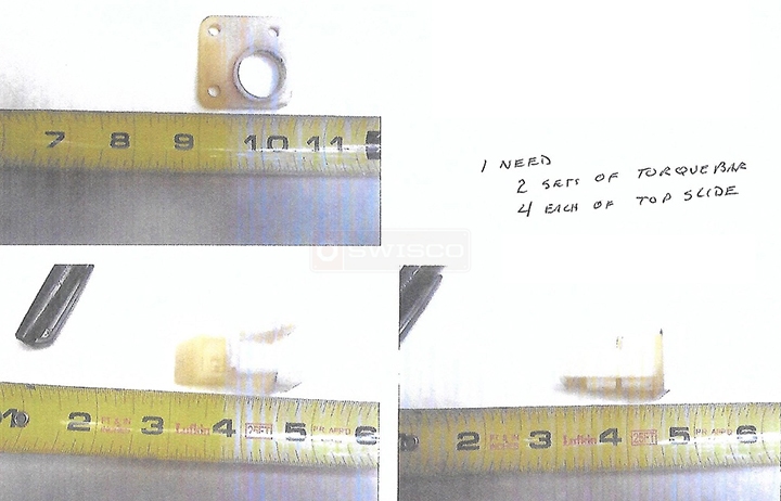 User submitted photos of window hardware.