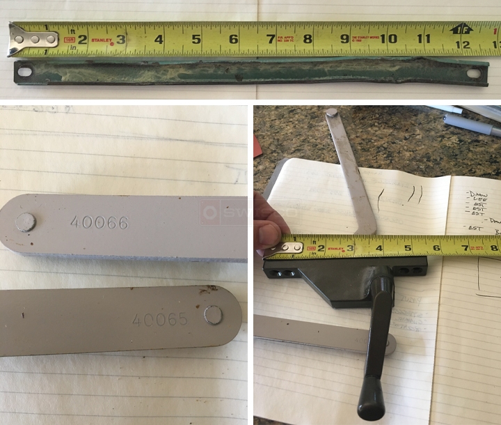 User submitted photos of a window operator.