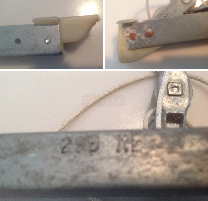 User submitted photos of a window balance.