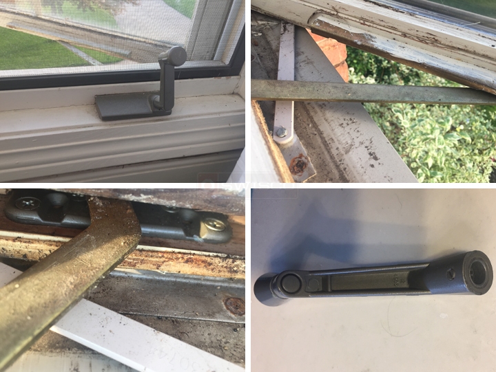 User submitted photos of a window operator.