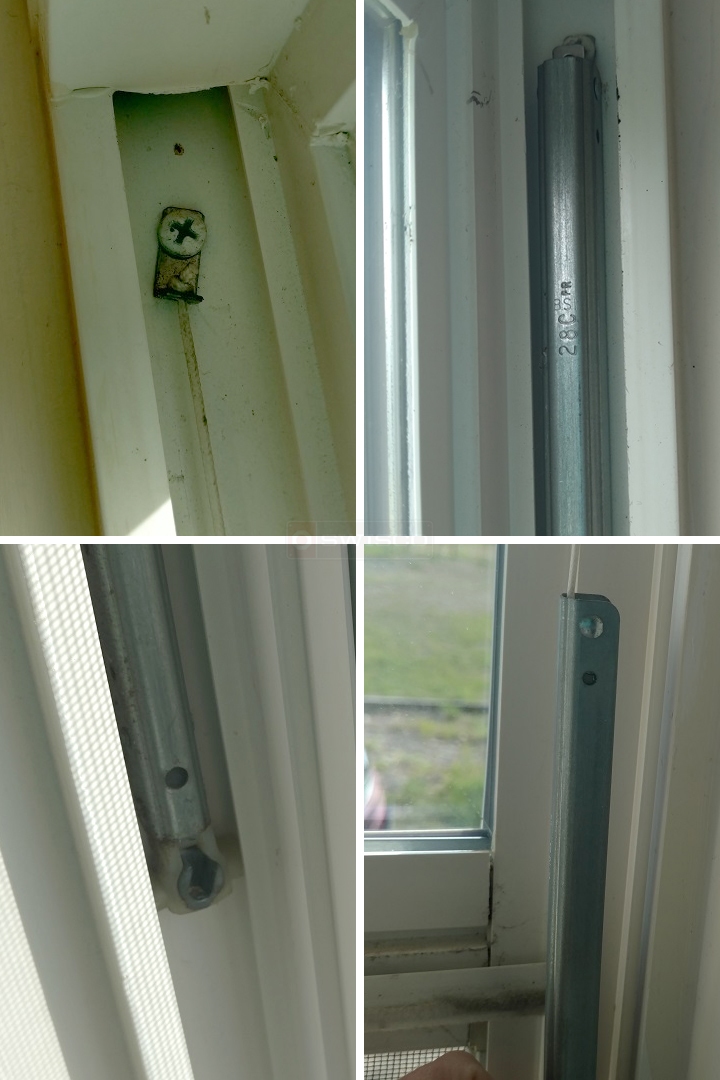 User submitted photos of a window balance.