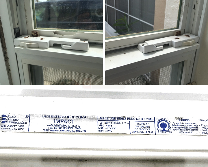 User submitted photos of a tilt latch.