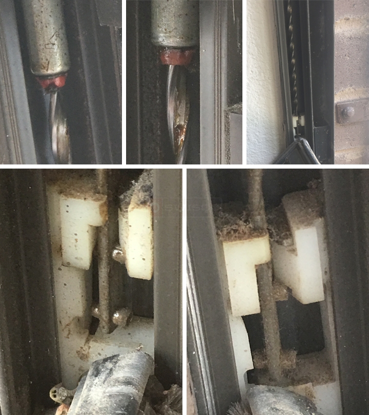 User submitted photos of a window balance.