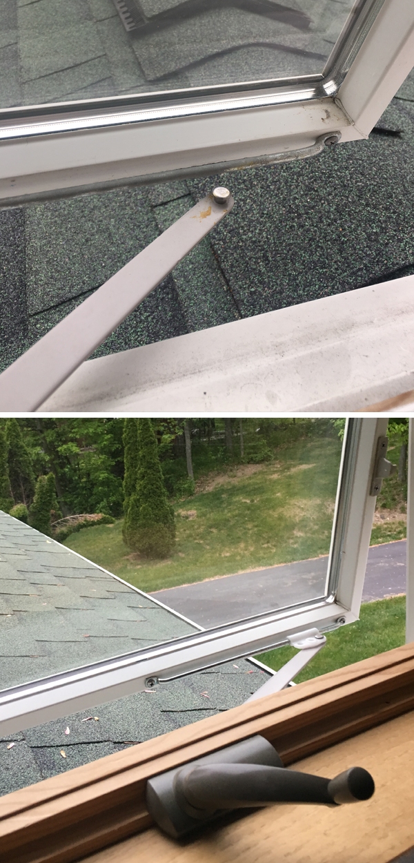 User submitted photos of a window operator.