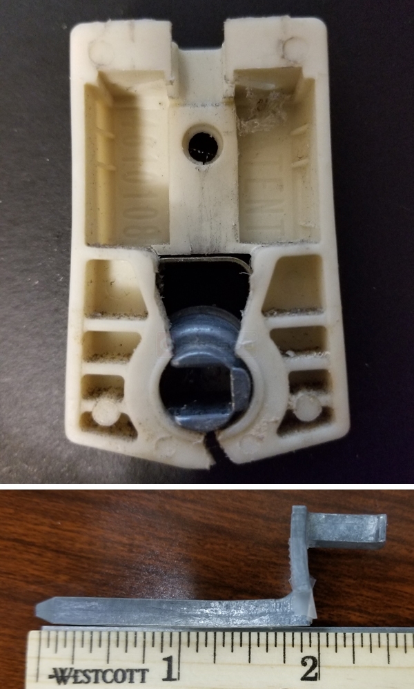 User submitted photos of window hardware.
