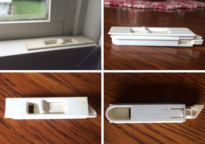 User submitted photos of a tilt latch.