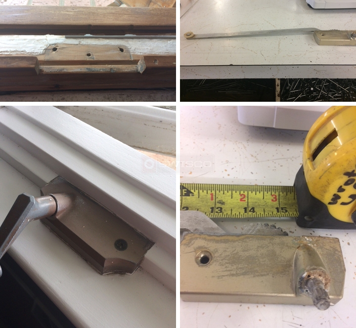 User submitted photos of a window operator.