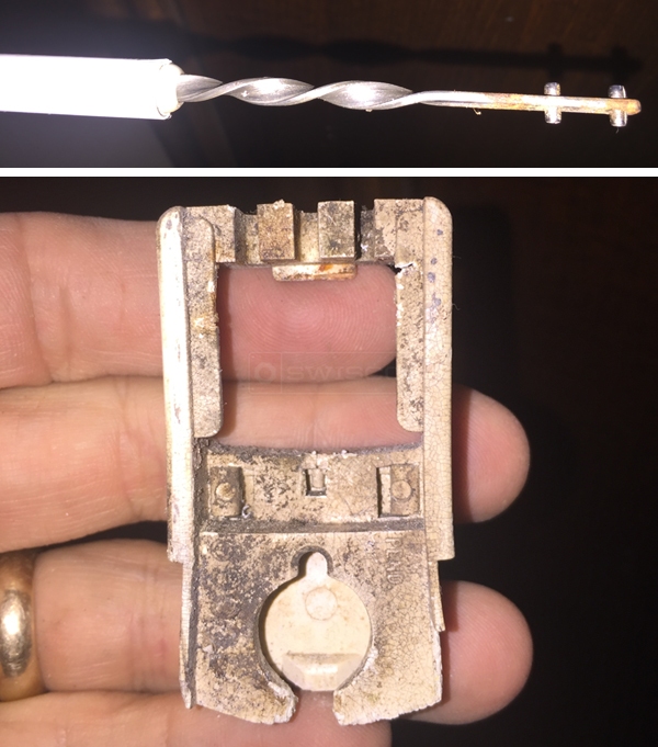 User submitted photos of window hardware.