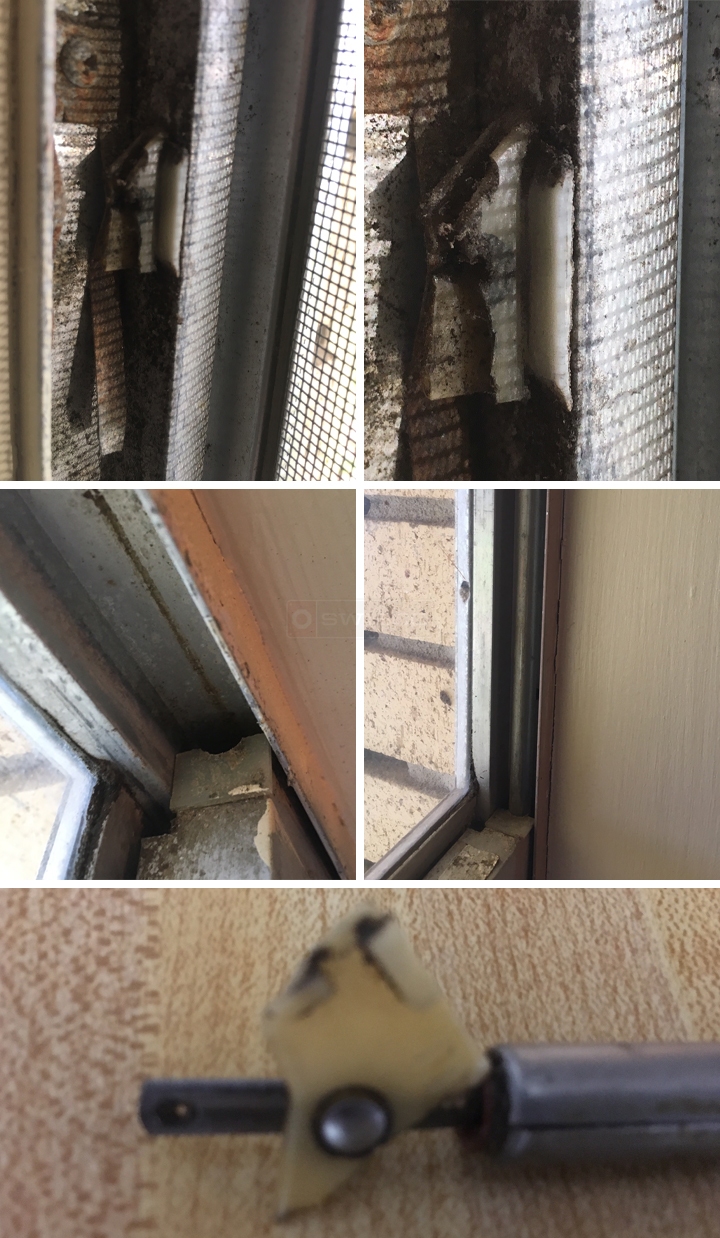 User submitted photos of a window balance.