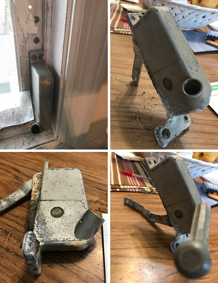User submitted photos of a window operator.