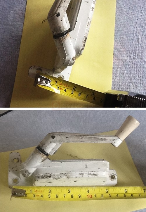 Jalousie Crank