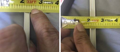 User submitted photos of a glazing bead.
