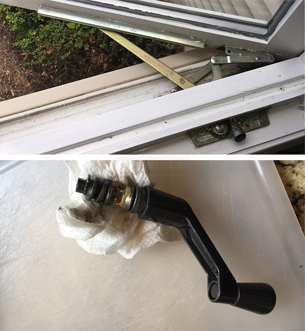 Caradco window crank replacement