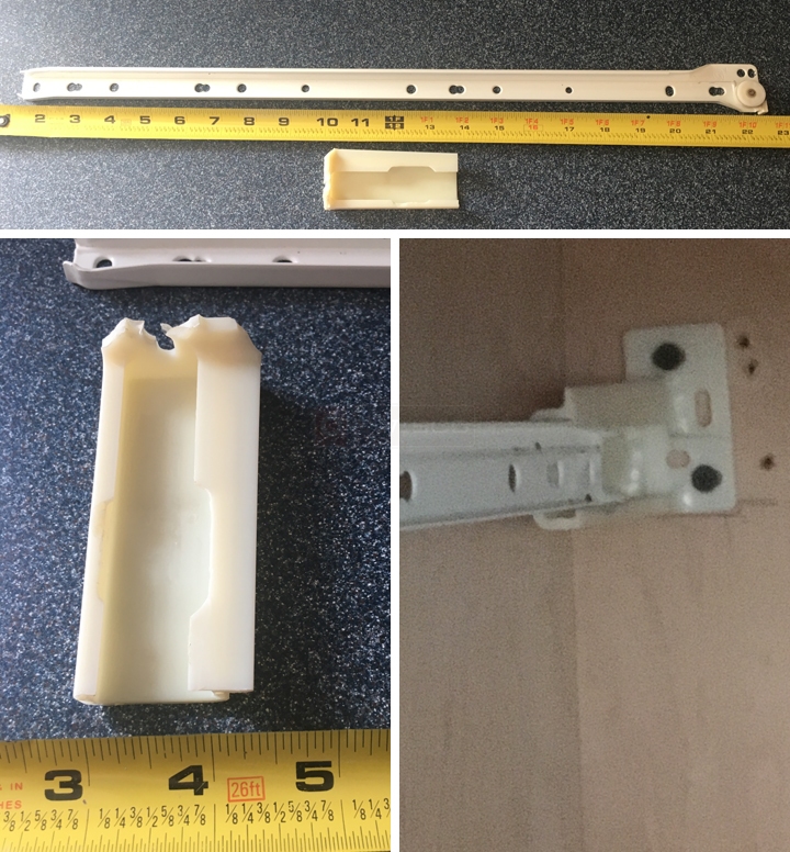 Part for Grass Unigrass 6000 drawer slide