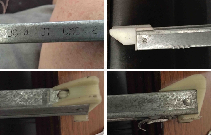 User submitted photos of a window balance.