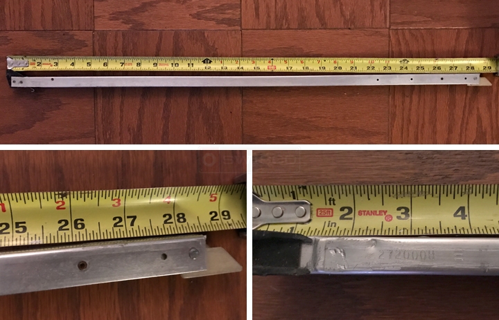 User submitted photos of a window balance.