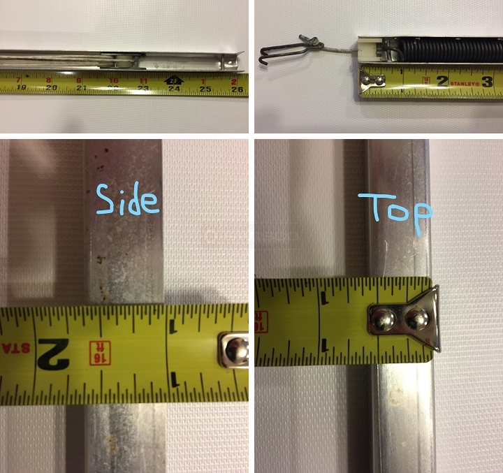 User submitted photos of a window balance.