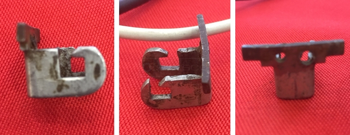 User submitted photos of window balance hardware.