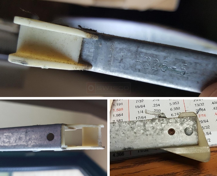 User submitted photos of a window balance.