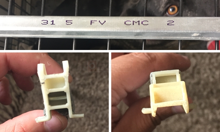 User submitted photos of a window balance.