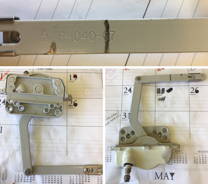 User submitted photos of a window operator.