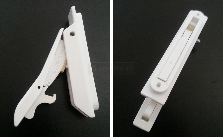 User submitted photos of a window lock.