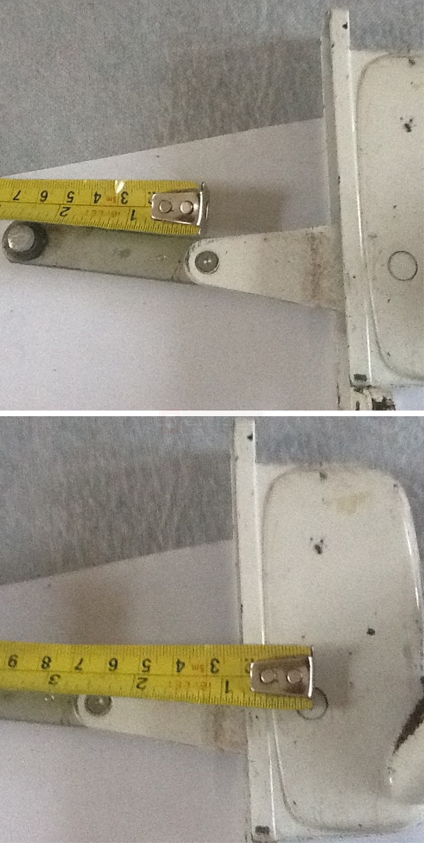 User submitted photos of a window operator.