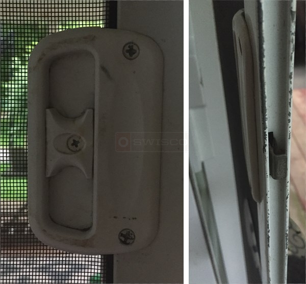 Screen door latch