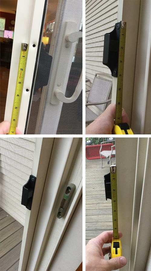 Screen door latch