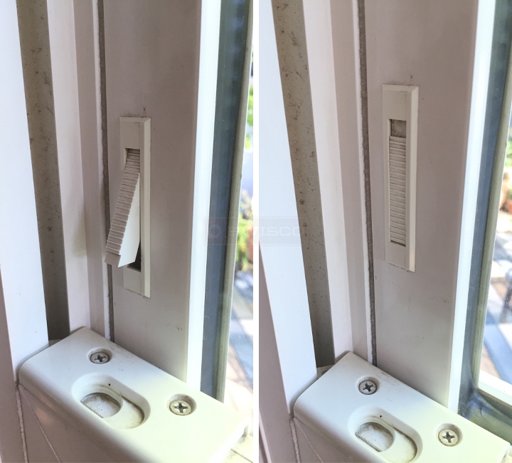 User submitted photos of a vent lock.