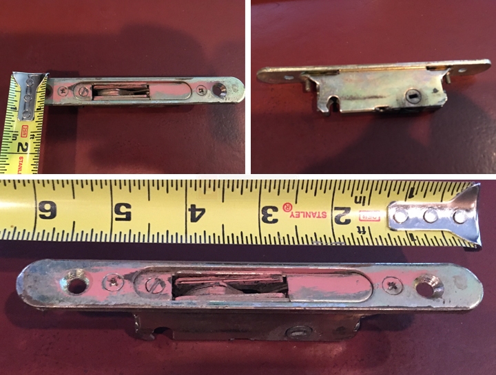 User submitted photos of a mortise lock.