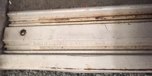 stanley closet door track