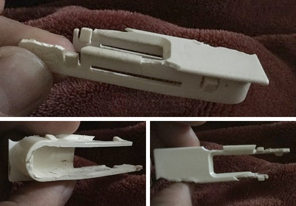 User submitted photos of a tilt latch.
