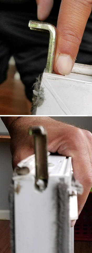 User submitted image of their window hardware.